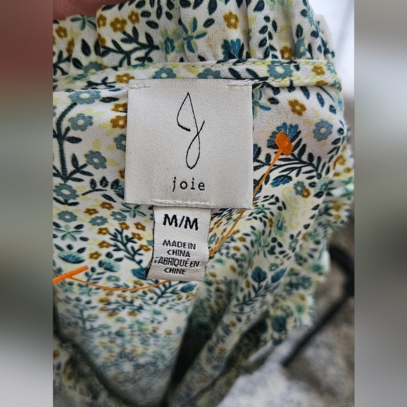 Joie Multicolor Floral Blouse - Picture 4 of 4